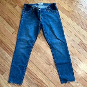 Gap Maternity inset panel jeans